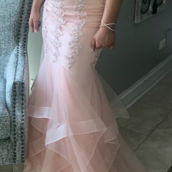 Beautiful dusty pink dress for Prom , Bride, mother of bride, mother of groom. - Picture 2 of 11